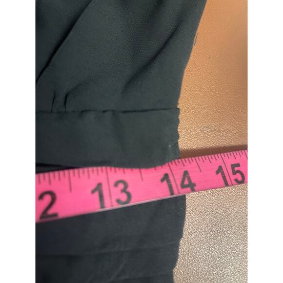 LULU'S SZ M Thoughts of Hue Black Surplice Maxi Goddess Long Gown Dress NEW b172 - Picture 6 of 9